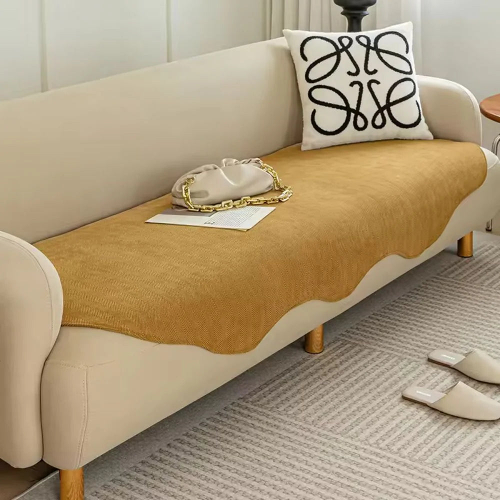 Sofa Cover Padded Microfiber Contour-Fit & Anti-Slip
