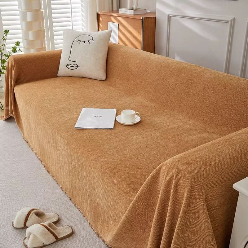 Sofa Cover Pet-Friendly Soft Chenille Machine-Washable