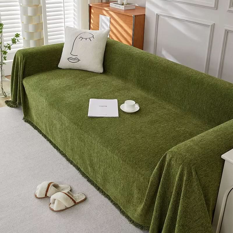 Sofa Cover Pet-Friendly Soft Chenille Machine-Washable