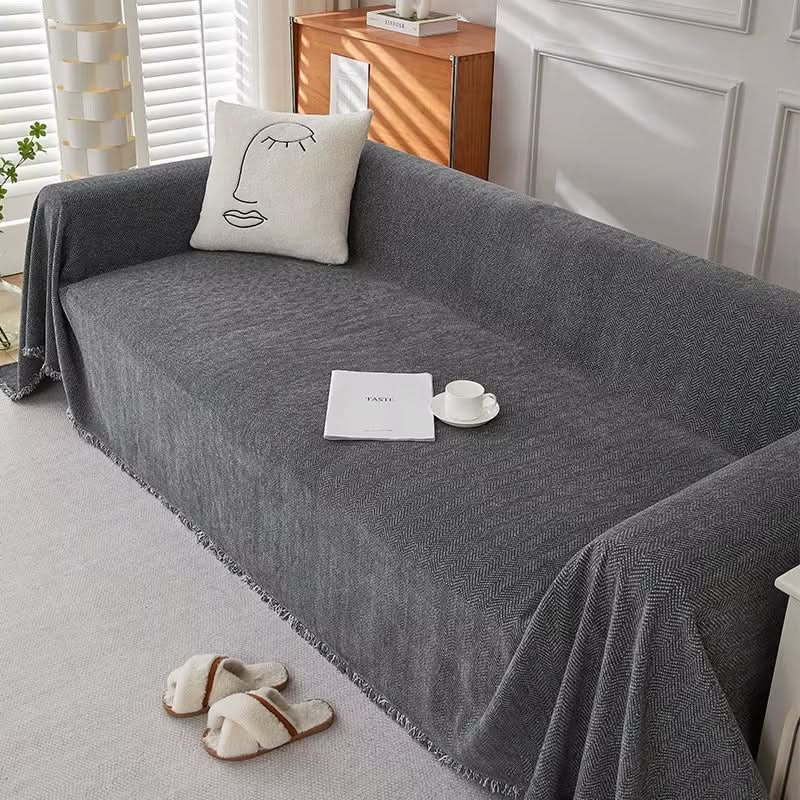 Sofa Cover Pet-Friendly Soft Chenille Machine-Washable