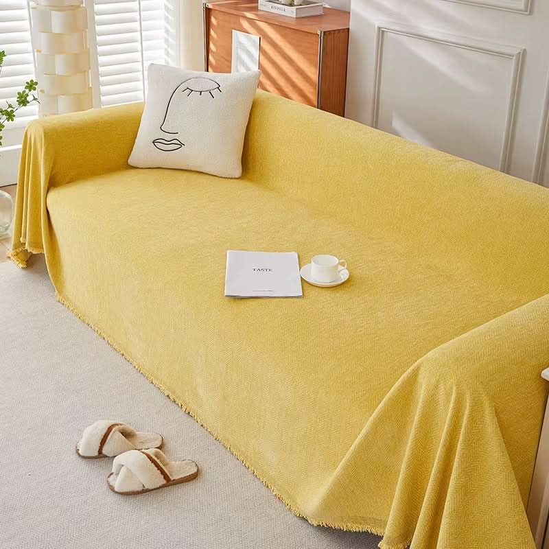 Sofa Cover Pet-Friendly Soft Chenille Machine-Washable