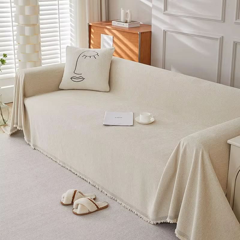 Sofa Cover Pet-Friendly Soft Chenille Machine-Washable