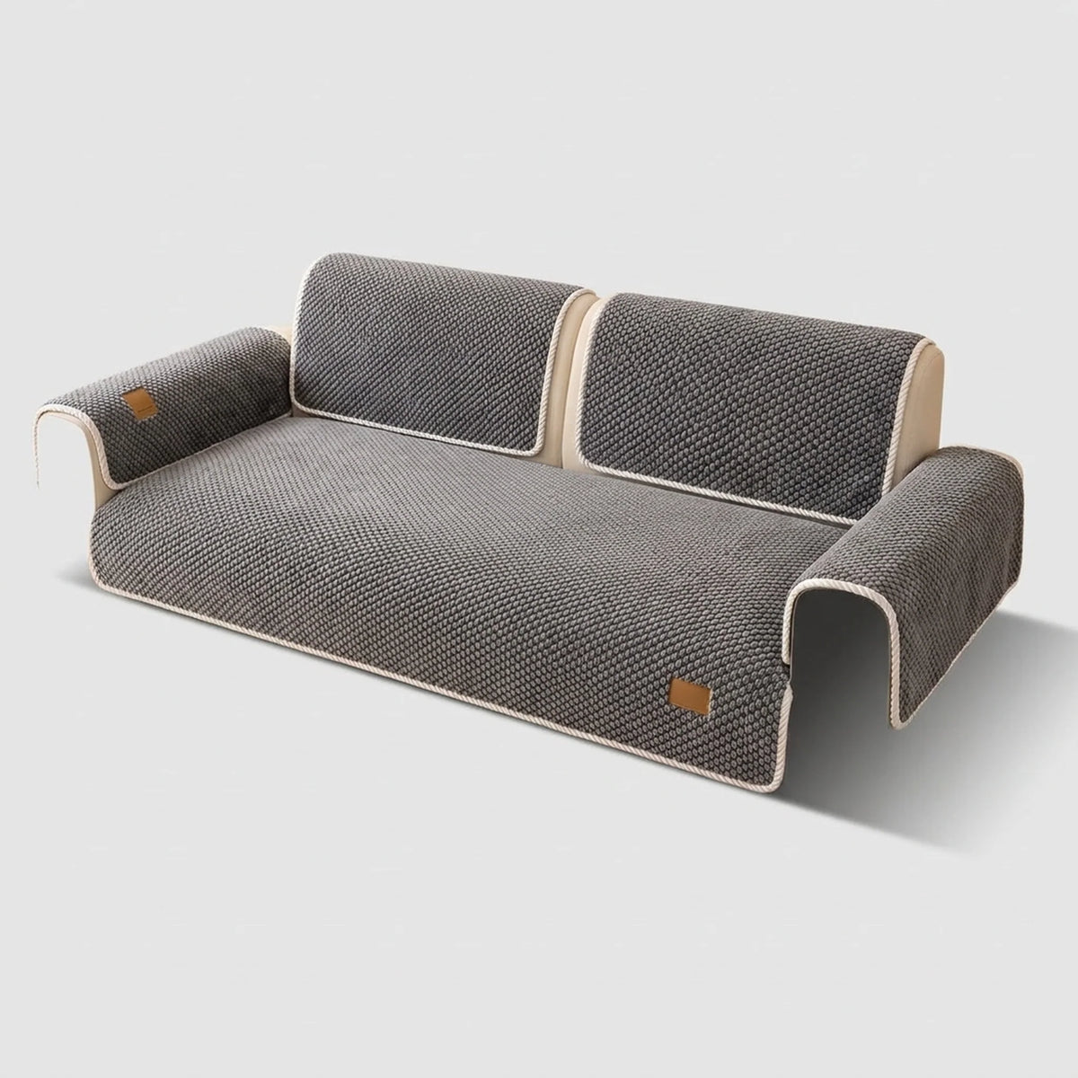 Sofa Cover Plush Non-Slip & Secure Fit