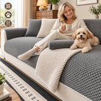 Sofa Cover Plush Non-Slip & Secure Fit