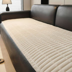 Sofa Cover Quilted Microfiber Padded & Pet-Friendly
