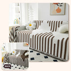 Sofa Cover Reversible Chenille Scratch-Resistant Machine Washable