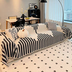 Sofa Cover Reversible Chenille Scratch-Resistant Machine Washable
