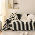 Sofa Cover Reversible Chenille Scratch-Resistant Machine Washable