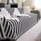 Sofa Cover Reversible Chenille Scratch-Resistant Machine Washable