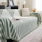 Sofa Cover Reversible Chenille Scratch-Resistant Machine Washable