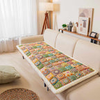 Sofa Cover Scratch-Resistant Quilted Cotton Non-Slip Backing