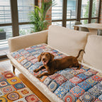 Sofa Cover Scratch-Resistant Quilted Cotton Non-Slip Backing