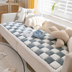 Sofa Cover Scratch-Resistant Quilted Cotton Non-Slip Backing