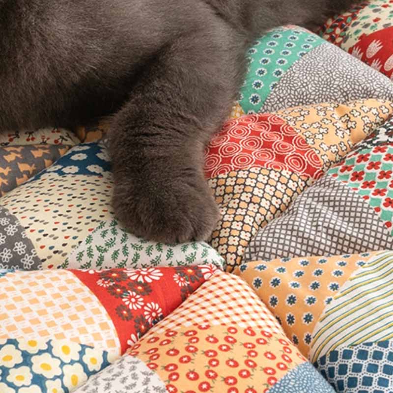 Sofa Cover Scratch-Resistant Quilted Cotton Non-Slip Backing