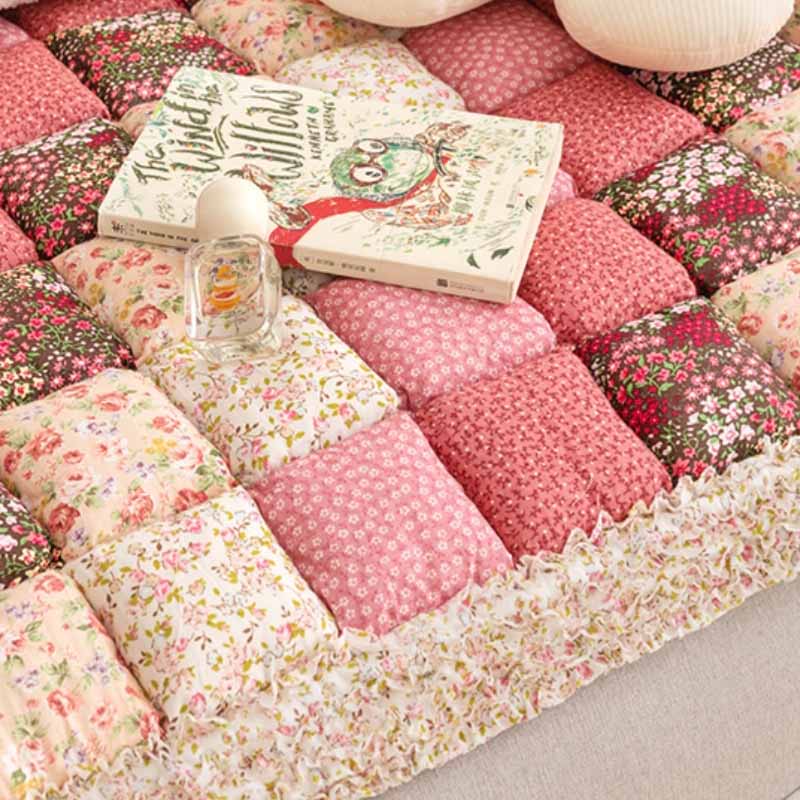 Sofa Cover Scratch-Resistant Quilted Cotton Non-Slip Backing