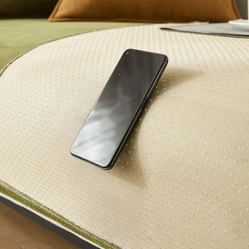 Sofa Cover Soft Fleece Non-Slip & Machine Washable