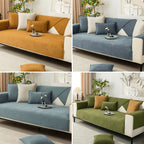Sofa Cover Soft Fleece Non-Slip & Machine Washable