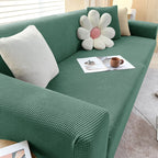 Sofa Cover Stretch Fit Non-Slip Hem & Stain-Resistant