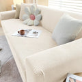 Sofa Cover Stretch Fitted Elastic Waffle Knit