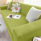 Sofa Cover Stretch Fitted Elastic Waffle Knit