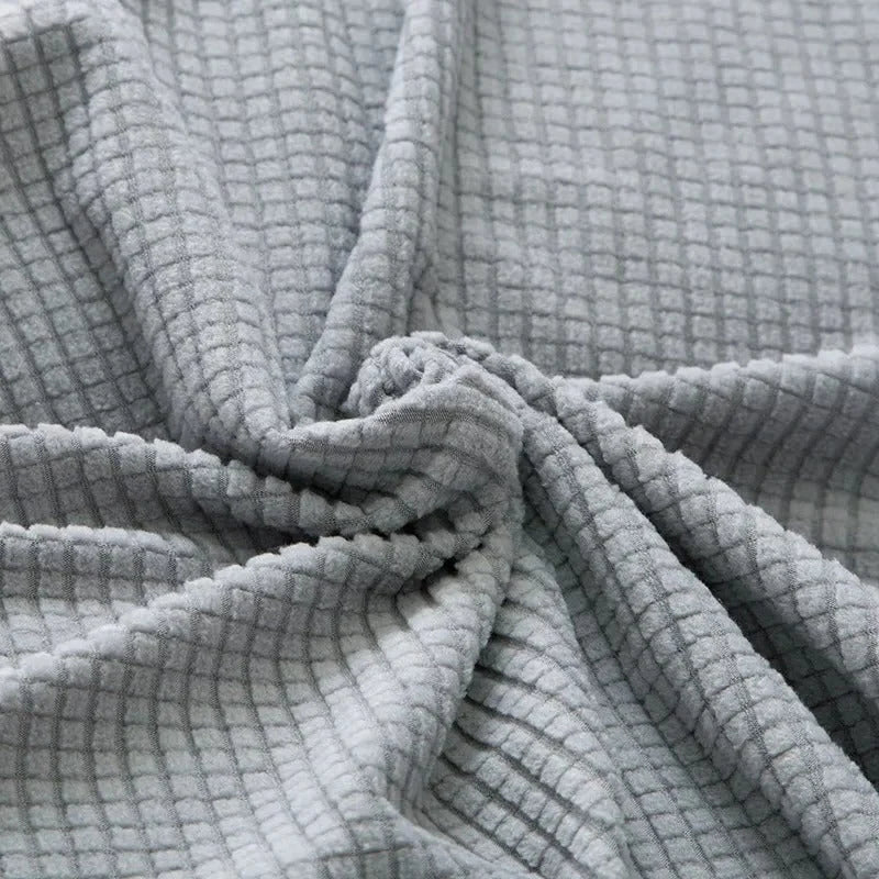 Sofa Cover Stretch Fitted Elastic Waffle Knit