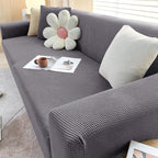 Sofa Cover Stretch Fitted Elastic Waffle Knit