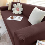 Sofa Cover Stretch Fitted Elastic Waffle Knit