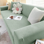 Sofa Cover Stretch Fitted Elastic Waffle Knit