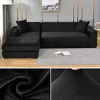 Sofa Cover Stretch Velvet Elastic Fit & Machine Washable
