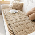 Sofa Cover Striped Polyester Full-Wrap Anti-Slip