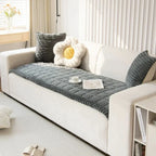Sofa Cover Striped Polyester Full-Wrap Anti-Slip