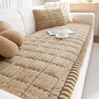 Sofa Cover Striped Polyester Full-Wrap Anti-Slip