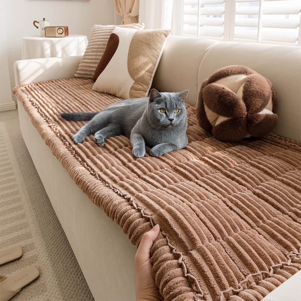 Sofa Cover Waterproof & Anti-Slip Breathable Flannel