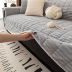 Sofa Cover Waterproof Non-Slip Plush Fleece