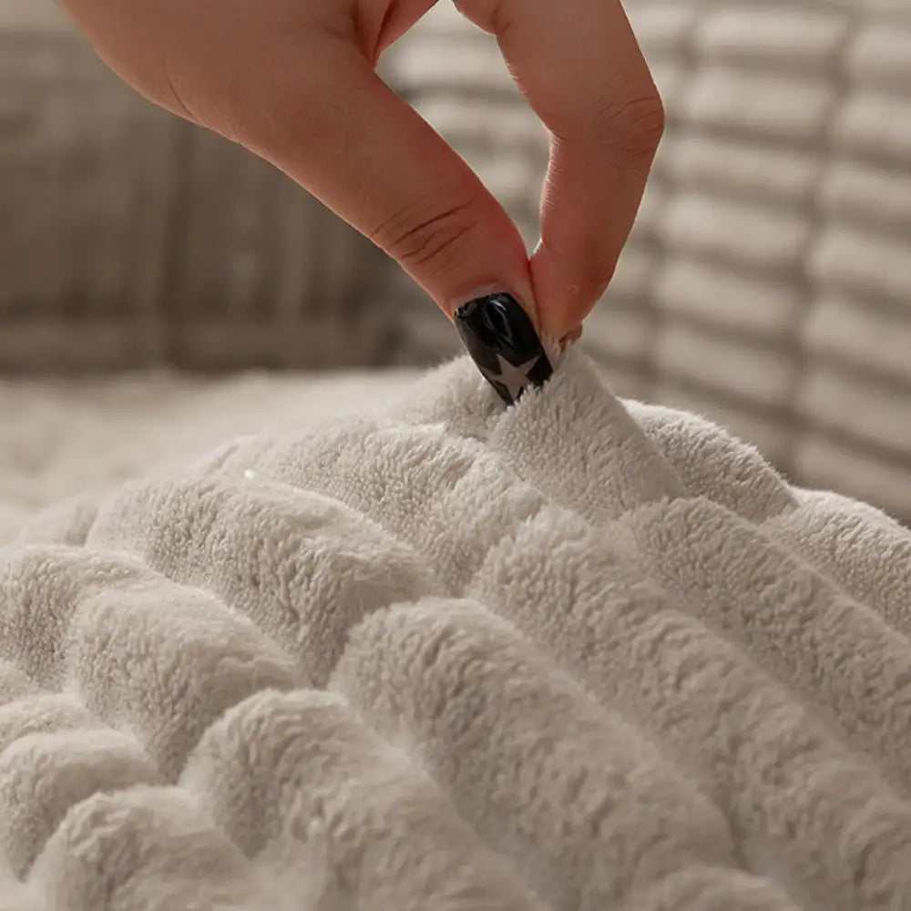 Sofa Cover Waterproof Non-Slip Plush Fleece