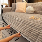 Sofa Cover Waterproof Non-Slip Plush Fleece