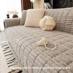 Sofa Cover Waterproof Non-Slip Plush Fleece