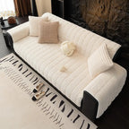 Sofa Cover Waterproof Non-Slip Plush Fleece