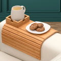 Sofa Cup Holder Bamboo Space-Saving 41.5 x 34 cm