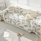 Sofa Protector Chenille Jacquard Non-Slip Machine Washable