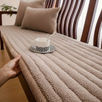Sofa Protector Quilted Plush Non-Slip Back & Machine Washable