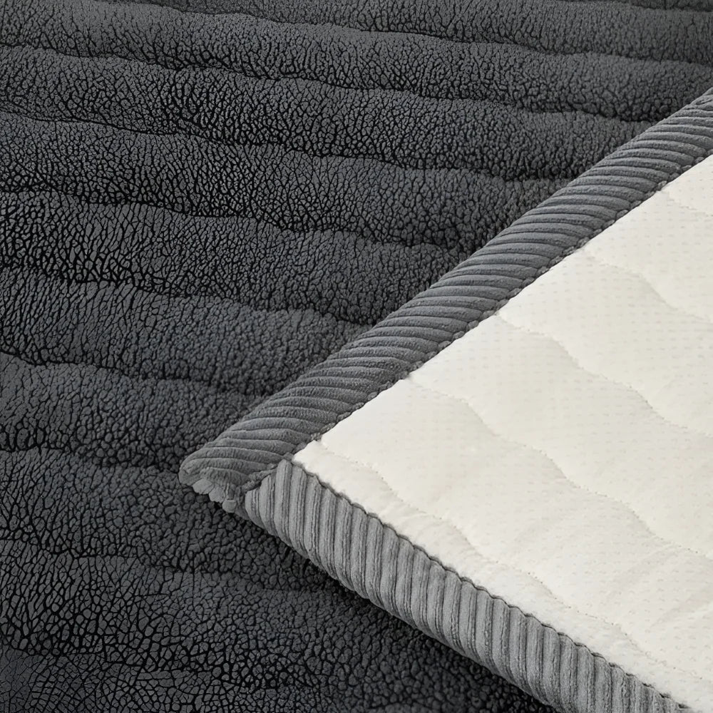 Sofa Protector Quilted Plush Non-Slip Back & Machine Washable