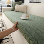 Sofa Protector Quilted Plush Non-Slip Back & Machine Washable
