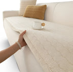 Sofa Protector Quilted Plush Non-Slip Back & Machine Washable
