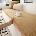 Sofa Protector Quilted Plush Non-Slip Back & Machine Washable