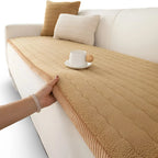 Sofa Protector Quilted Plush Non-Slip Back & Machine Washable
