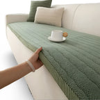 Sofa Protector Quilted Plush Non-Slip Back & Machine Washable