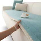 Sofa Protector Quilted Plush Non-Slip Back & Machine Washable