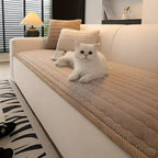Sofa Protector Quilted Plush Non-Slip Back & Machine Washable