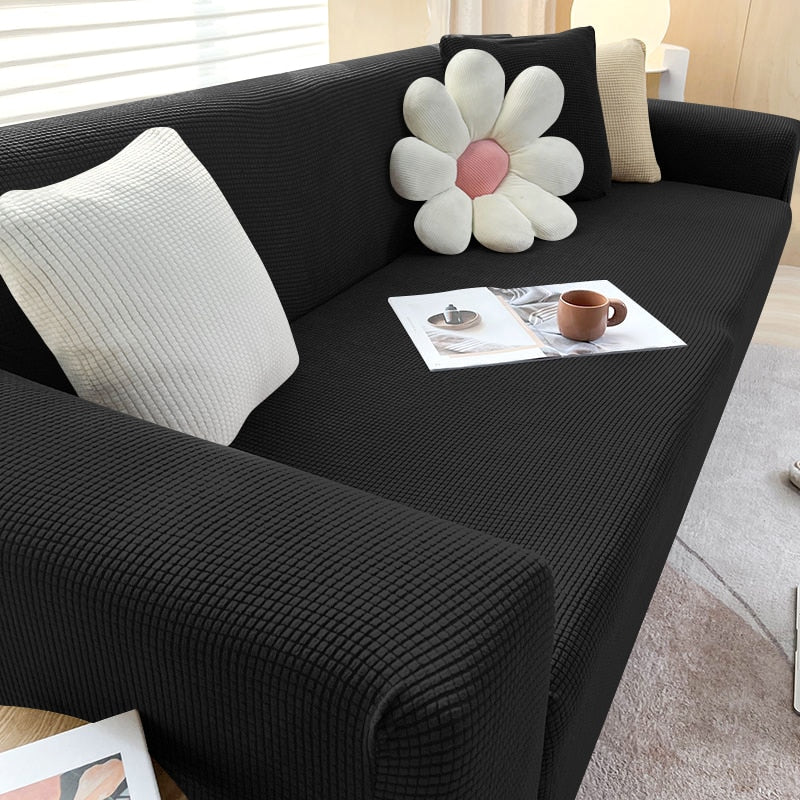 Sofa Slipcover Stretch Fitted Anti-Slip Stain-Resistant
